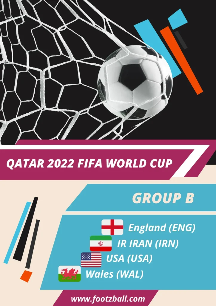 Football FIFA World Cup 2022 Group B, www.footzball.com