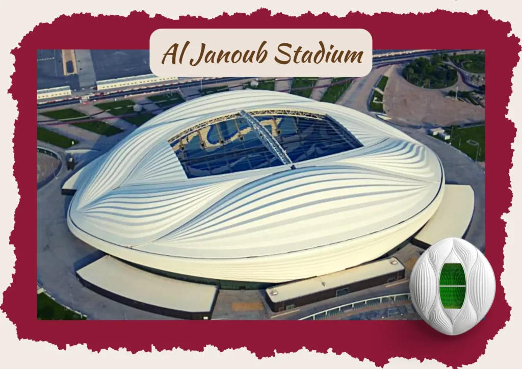 Al Janoub Stadium, Al Wakrah World Cup Stadiums Qatar 2022 FootzBall