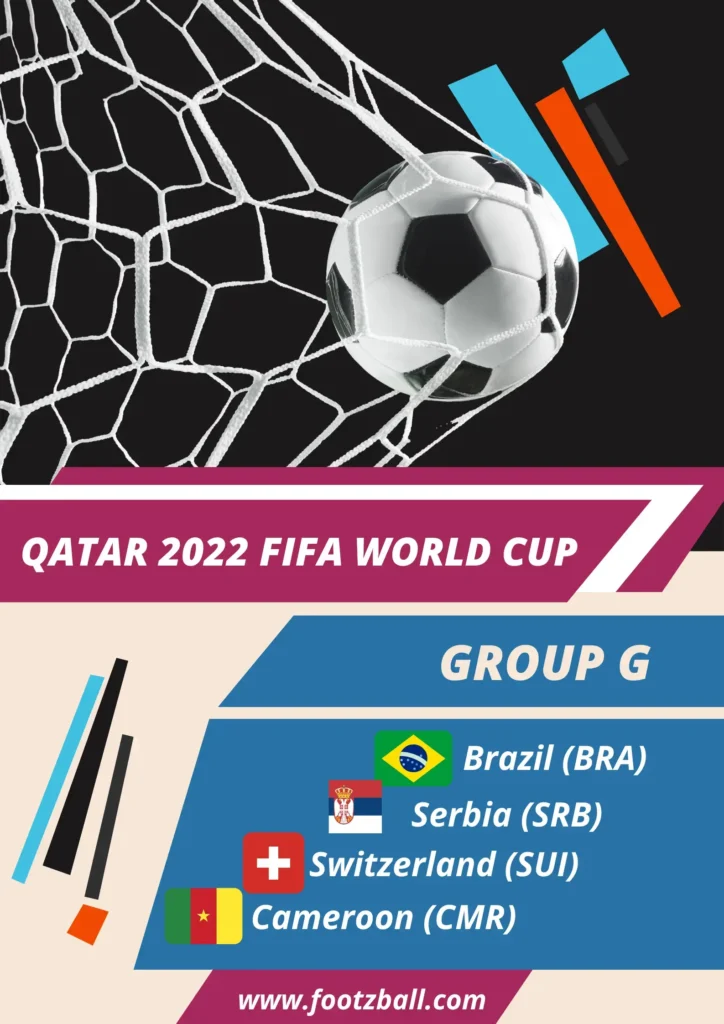 Football FIFA World Cup 2022 Group G, www.footzball.com