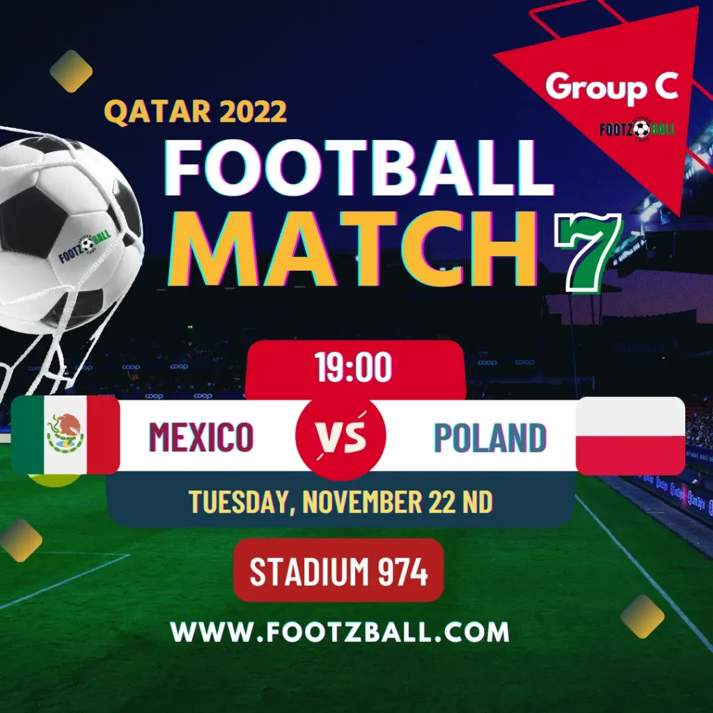 World Cup 2022 Schedule Group C Match 7 Mexico Vs Poland www.footzball.com