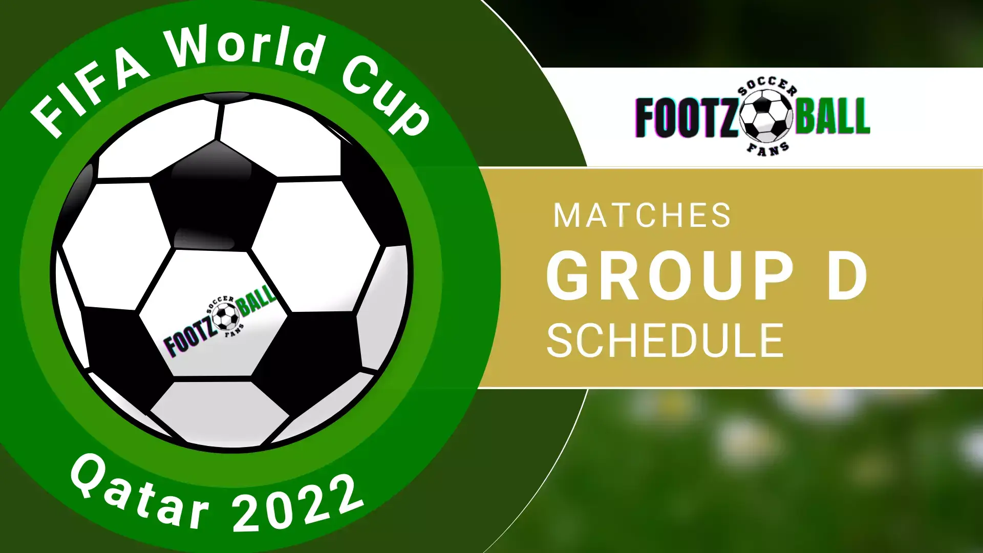 2022 world cup Group D Matches