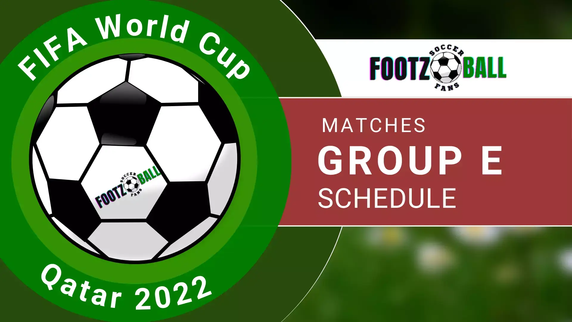2022 world cup Group E Matches