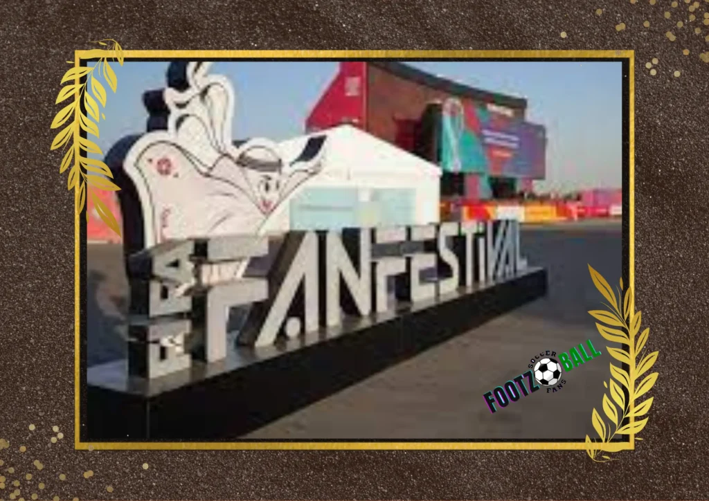 Fan Zone Fans shrug off negativity World Cup Qatar 2022